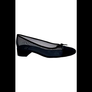 Jeffrey Campbell Women's Dancerie Cap Toe Pump Flats Black - Medium